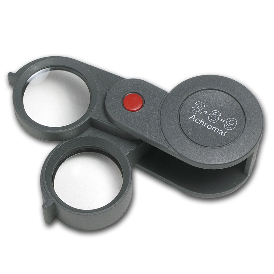 Eschenbach Aplanatic Precision Folding Magnifier 3x, 6x, 9x