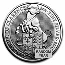 2 oz Silver Queen's Beasts BU (Random)