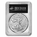 2024 American Silver Eagle MS-70 PCGS (FDI, Black Label)