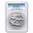 2017-P 5 oz Silver ATB Effigy Mounds SP-70 PCGS