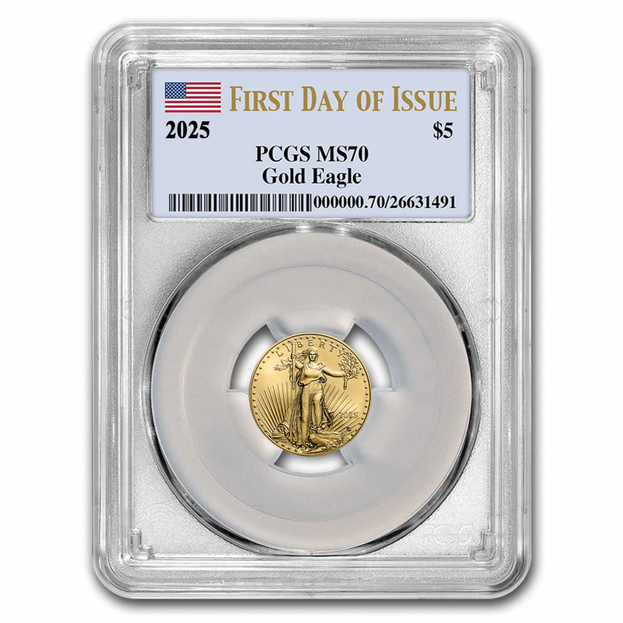 2025-W Burnished Silver Eagle MS-70 NGC (First Day of Issue 2025-W Burnished Silver Eagle MS-70 NGC (First Day of Issue