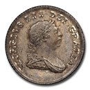 1809 Guyana Silver Guilder George III MS-63 NGC