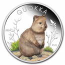 2024-P Australia 1 oz Silver Colorized Quokka Proof