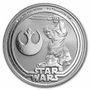 2025 Niue 1 oz Silver $2 Star Wars: Luke Skywalker Bullion Coin