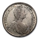 1764 Hungary Silver 1/2 Thaler Theresia AU-58 NGC