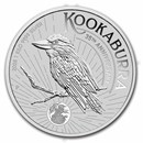 2025 Australia 1 kilo Silver Kookaburra BU