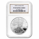 1995-P Proof American Silver Eagle PF-69 NGC
