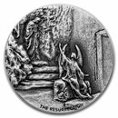 2024 2 oz Silver Coin - Biblical Series (The Resurrection)