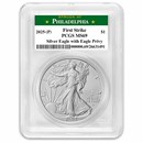 2025-(P) Silver Eagle, Eagle Privy MS-69 PCGS (FS, Philadelphia)