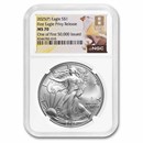 2025-(P) Silver Eagle, Eagle Privy MS-70 NGC (1st 50,000)