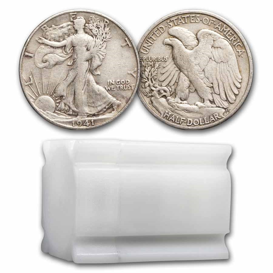 1941 S Walking Liberty Half Dollar Value - APMEX