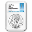 2026 American Silver Eagle MS-70 NGC (First Day of Issue)