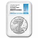 2026-W 1 oz Proof Silver Eagle PF-70 NGC (FDI, Dual Date)