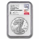 2026-W Proof Silver Eagle PF-70 NGC (AR, Gaudioso, Dual Date)