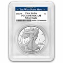2026-W Proof Silver Eagle PR-70 PCGS (FS, West Point, Dual Date)