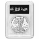 2026-W Proof Silver Eagle PR-70 PCGS (FDI, Black, Dual Date)