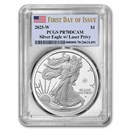 2025-W 1 oz Proof Silver Eagle PR-70 PCGS (Laser Privy, FDI)