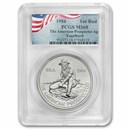 1984 1 oz Silver Round - Engelhard MS-68 PCGS ("E" Logo Reverse)