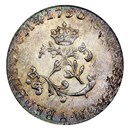 1756-A French Colonies Silver Sou MS-64 PCGS