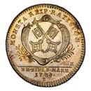 1784 Germany Silver 1/2 Thaler MS-63 PCGS (Regensburg)