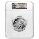 2021 5 oz Silver ATB Tuskegee Airmen MS-69 DPL NGC (ER/FR)