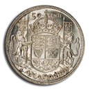 1939 Canada Silver 50 Cents George VI MS-63 PCGS