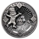 2025 Samoa 10 oz Silver Monopoly Multi Layer Coin (w/ Box & COA)