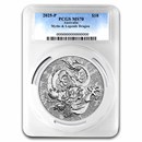 2025 Australia 10 oz Silver Dragon MS-70 PCGS