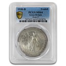 1930-B Great Britain Silver Trade Dollar MS-64 PCGS