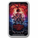 2026 TUV 1 oz Silver Colorized Stranger Things Season 2 Coin Box