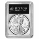 2025-P Proof Silver Eagle PR-69 PCGS (Marine Privy, FDI,Black)