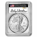 2025-P Proof Silver Eagle PR-70 PCGS (Marine Privy, AR, Damstra)