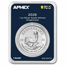 2026 South Africa 1 oz Silver Krugerrand (MD® Premier + PCGS FS)