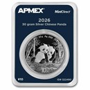 2026 China 30 gram Silver Panda (MintDirect® Single)