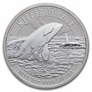 2022 Australia 2 oz Silver Killer Whale Coins BU