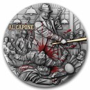 2025 Cameroon 2 oz Silver Al Capone (Gilded) Coin w/ Box & COA