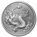 2026 China 1 oz Silver Dragon BU