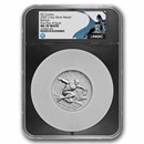 2025 2.5 oz Silver Comic Art Batman Medal MS-70 NGC