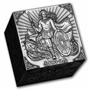 2026 Burundi 1 kilo Silver Antique Norse Gods Cube Shaped Coin