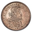 1605 Austria Silver Thaler Rudolf II AU-58 PCGS