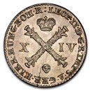 1790 Austrian Netherlands Silver 14 Liards MS-65 PCGS