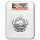 2013-P 5 oz Silver ATB White Mountain SP-69 NGC