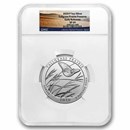 2020-P 5 oz Silver ATB Tallgrass Prairie SP-69 NGC (ER/FR)