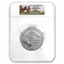 2015-P 5 oz Silver ATB Saratoga SP-69 NGC (ER/FR)
