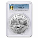 2011-P 5 oz Silver ATB Olympic SP-69 PCGS