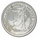 2025 Great Britain 1/10 oz Silver Britannia BU (Off quality)
