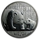 Random Year 1 oz Silver Chinese Panda (Abrasions)
