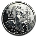 2001 1 oz Silver Britannia (Abrasions)