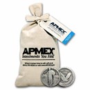 90% Silver Standing Liberty Quarters $100 Face Value Bag