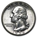 1956 Washington Quarter BU